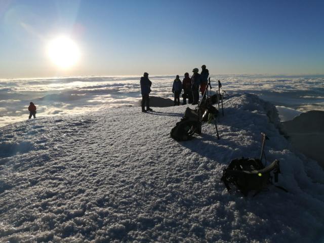 Summit Mount Chimborazo