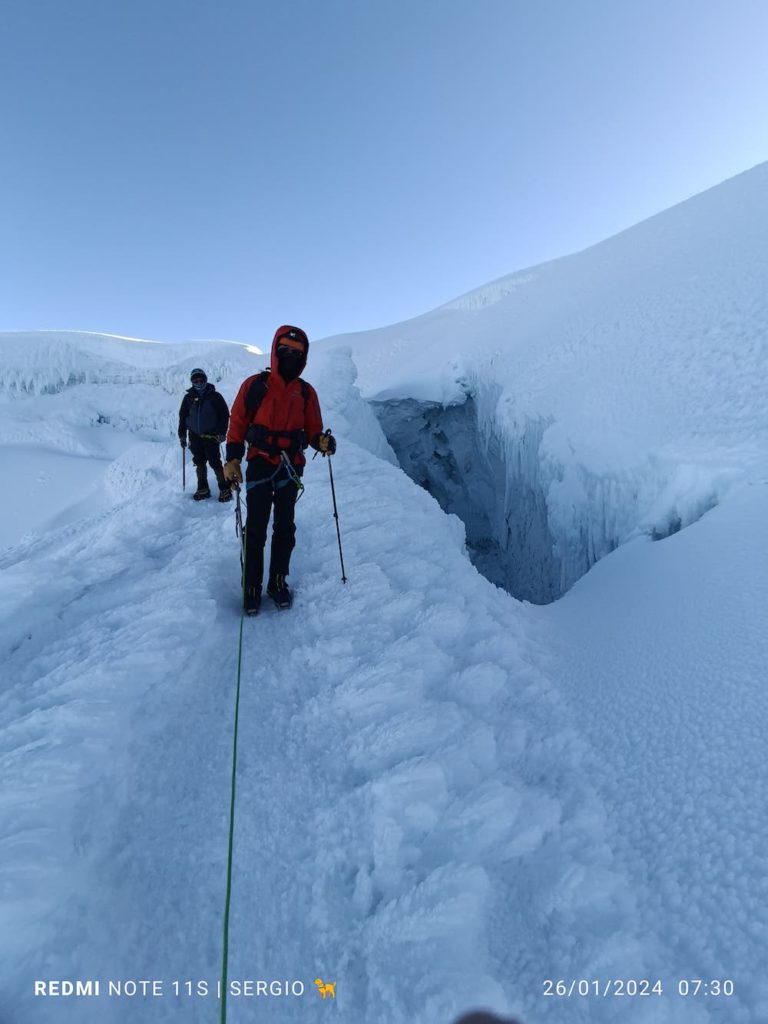 Climbing Cayambe 2 1 | Ecuador