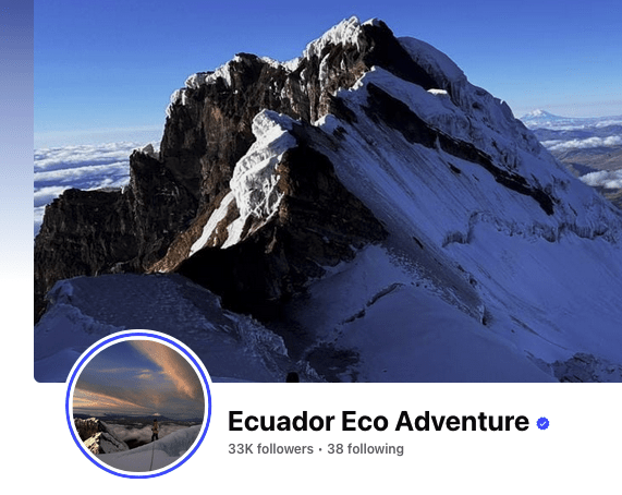 Ecuador Adventure Facebook